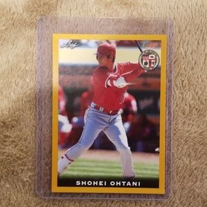 Shohei Ohtani Leaf Rookie Card